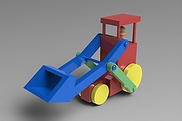 玩具挖掘機項目