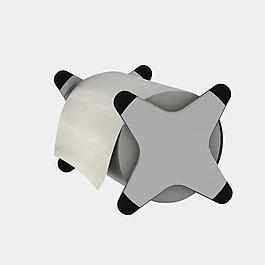 金屬紙巾架
