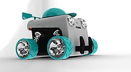 可愛的玩具車
