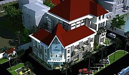 方案設計 Pertamina氣印度尼西亞建筑延伸