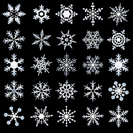 雪花笔刷
