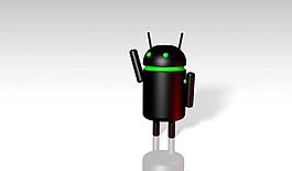 黑色的Android