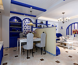 藍(lán)色地中海餐廳