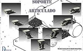 soporte articulado