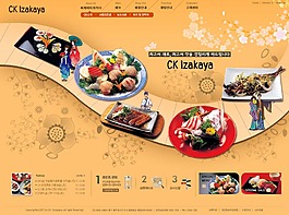 美食網(wǎng)站模板
