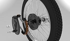 IZ摩托車前輪組件最終修訂項目