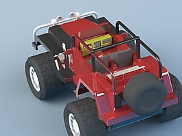 吉普車玩具模型