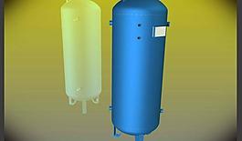 垂直的空氣接收器200 L