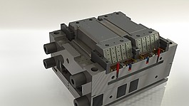 塑料抽屜注塑模具