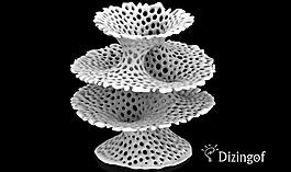 科斯塔飞溅花瓶-数学艺术的“dizingof
