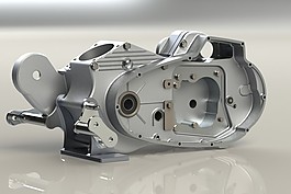 ironhead發(fā)動機殼體