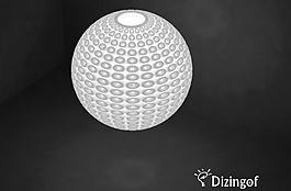 佛若灯罩180mm数学艺术的“dizingof