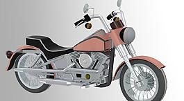 哈雷戴維森摩托車車身
