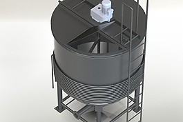 廢水箱（蒸汽蛇形混合器）