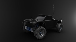 短期課程的卡車車身
