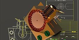 電鋸的3D模型