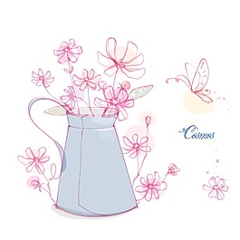 花瓶里的花