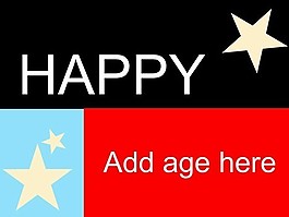 生日模板