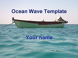 海浪模板