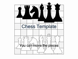 國(guó)際象棋的PPT模板