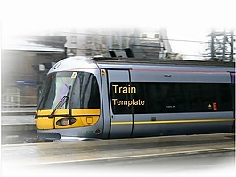 火車模板