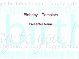 生日快乐模板