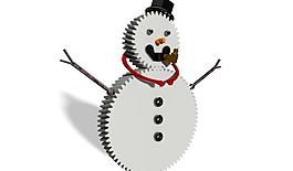 季節(jié)性的雪人