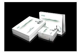 茶葉包裝設(shè)計（展開圖）圖片