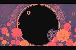 花紋圖案視頻素材模板下載