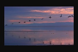 夕陽(yáng)視頻素材模板下載