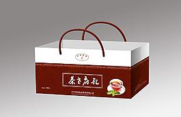 茶葉手提袋（展開圖）圖片