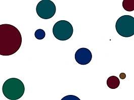 圓圈PPT背景- 95495387