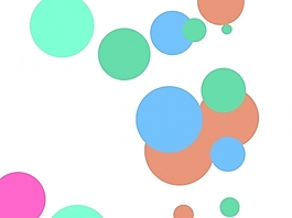 圓圈PPT背景- 54828442