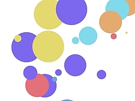 圓圈PPT背景- 95495579