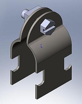 1 / 2“p1111 Unistrut管夾