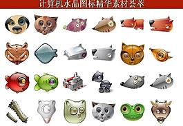 ppt素材 計(jì)算機(jī)創(chuàng)意圖標(biāo)圖片