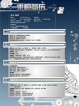求職 簡歷圖片