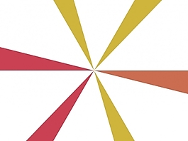 圓環(huán)段幻燈片背景- 58270965