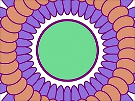 花為背景的幻燈片- 86632174
