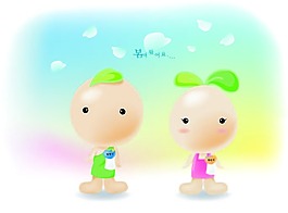 兩個(gè)可愛(ài)的寶寶