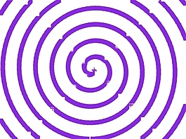 粗糙的螺旋PPT背景- 87275791