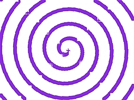 粗糙的螺旋PPT背景- 41319211