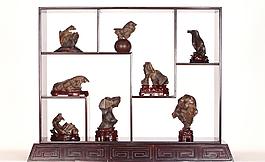 全能博古架八格圖片