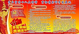 十八大宣传展板图片