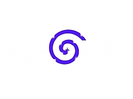 粗糙的螺旋PPT背景- 62679694