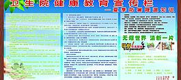卫生院健康教育宣传栏图片