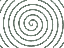粗糙的螺旋PPT背景- 91765353