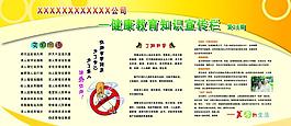 健康教育知识宣传栏图片