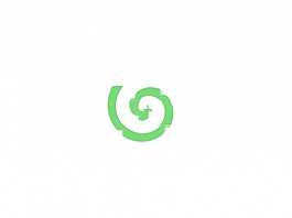 粗糙的螺旋PPT背景- 98887263
