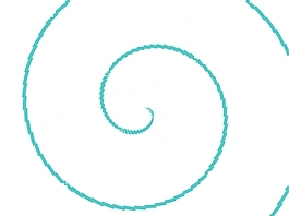 粗糙的螺旋PPT背景- 35340032